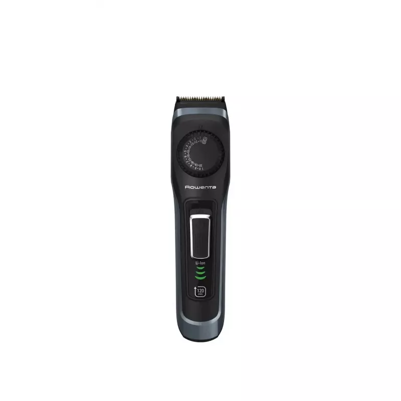 Rowenta Recortadora de barba TN3804E0 Virtuo inalámbrica 39 niveles de longitud Negra/Azul