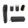 Rowenta Recortadora de barba TN3804E0 Virtuo inalámbrica 39 niveles de longitud Negra/Azul