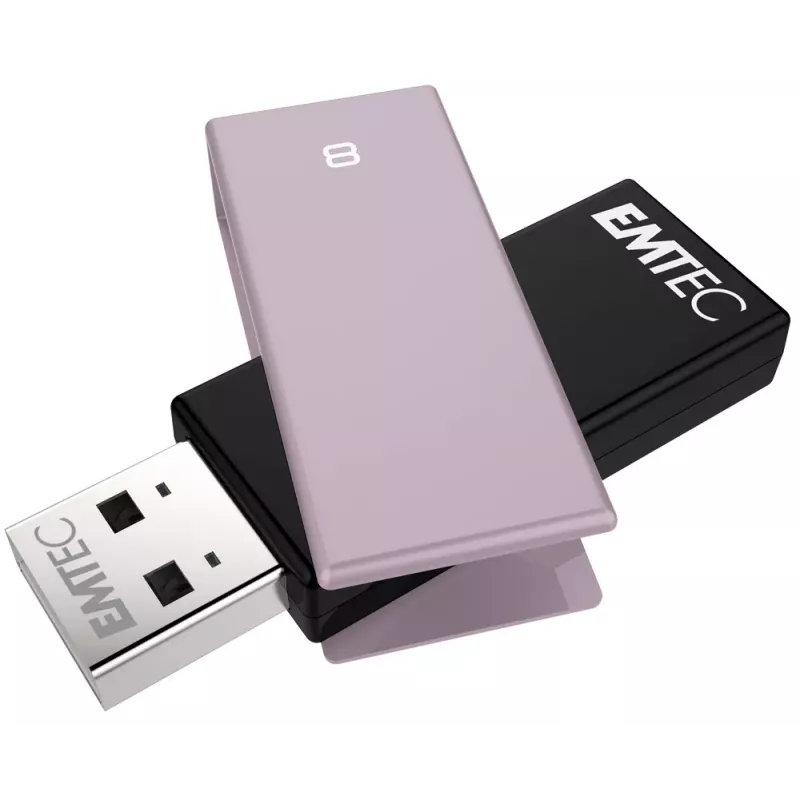 Emtec USB 2.0 C350 8GB Brick Morado Memoria flash USB