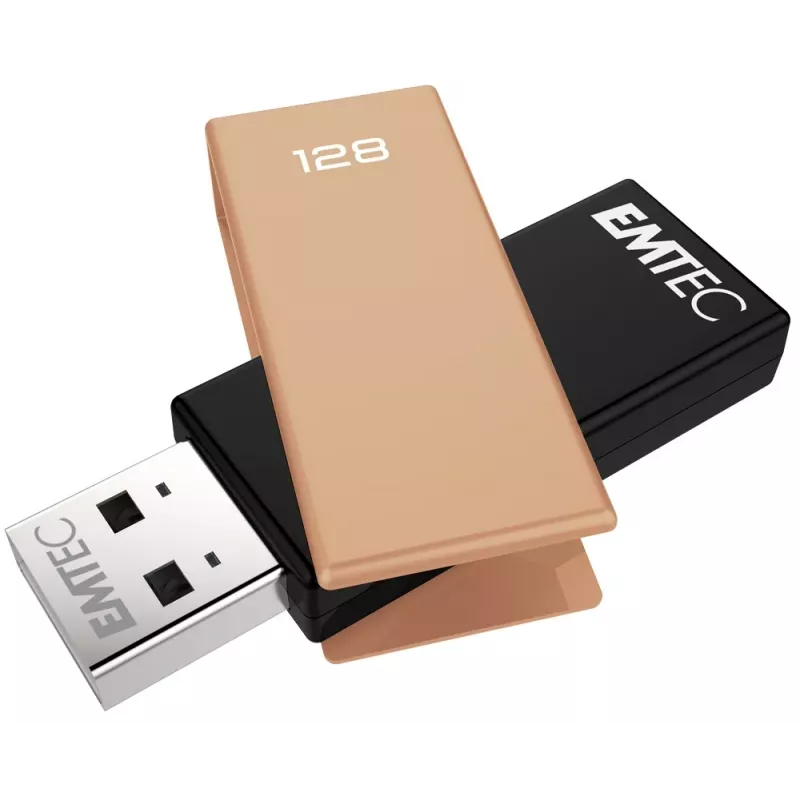 Emtec USB 2.0 C350 128GB Brick Naranja Memoria flash USB