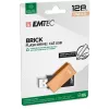 Emtec USB 2.0 C350 128GB Brick Naranja Memoria flash USB
