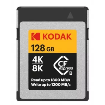 Kodak CFexpress tipo B 128GB Tarjeta de memoria EKMCFX128GK