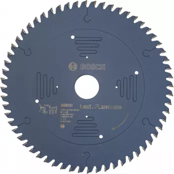 Bosch 2608642133 Optiline Wood Disco de sierra circular 216 mm 60 dientes HLTCG para laminado