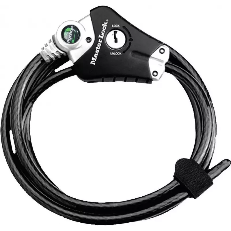 Master Lock Python Cable de bloqueo ajustable 10mm 8428EURDPRO