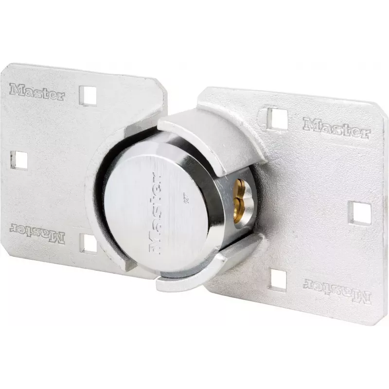 Master Lock Candado con arco oculto y placa de cierre de alta seguridad 736EURD