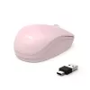 PORT CONNECT Mouse Collection II Inalámbrico 2,4 GHz Rosa