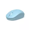 PORT CONNECT Mouse Collection II Inalámbrico 2,4 GHz Azul pastel