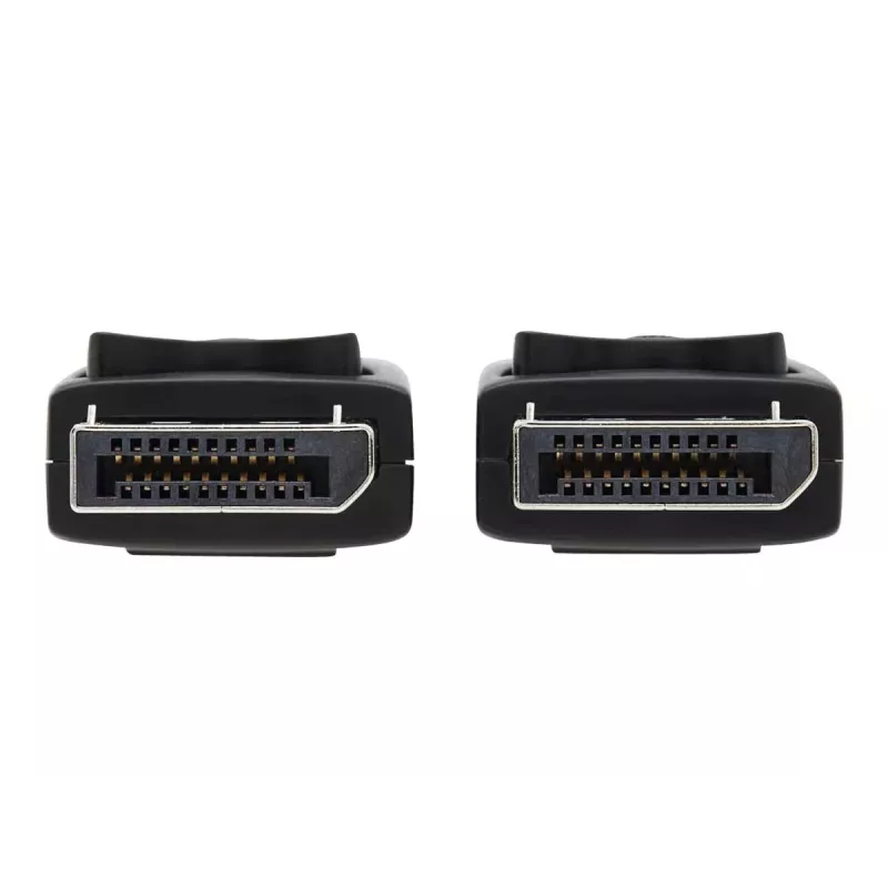 EATON Tripp Lite Series Cable DisplayPort con conectores de bloqueo, 4K 60 Hz (M/M), Negro, 10 ft. (3,05 m)