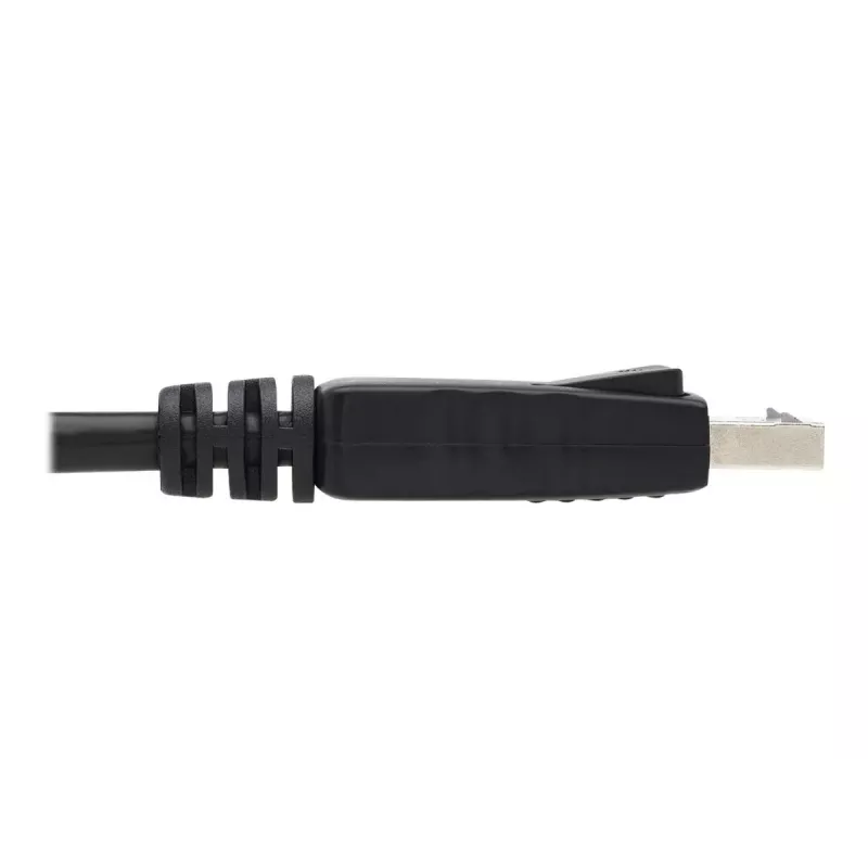 Tripp Lite Series Cable DisplayPort con conectores de bloqueo, 4K 60 Hz (M/M), Negro, 1,8 m