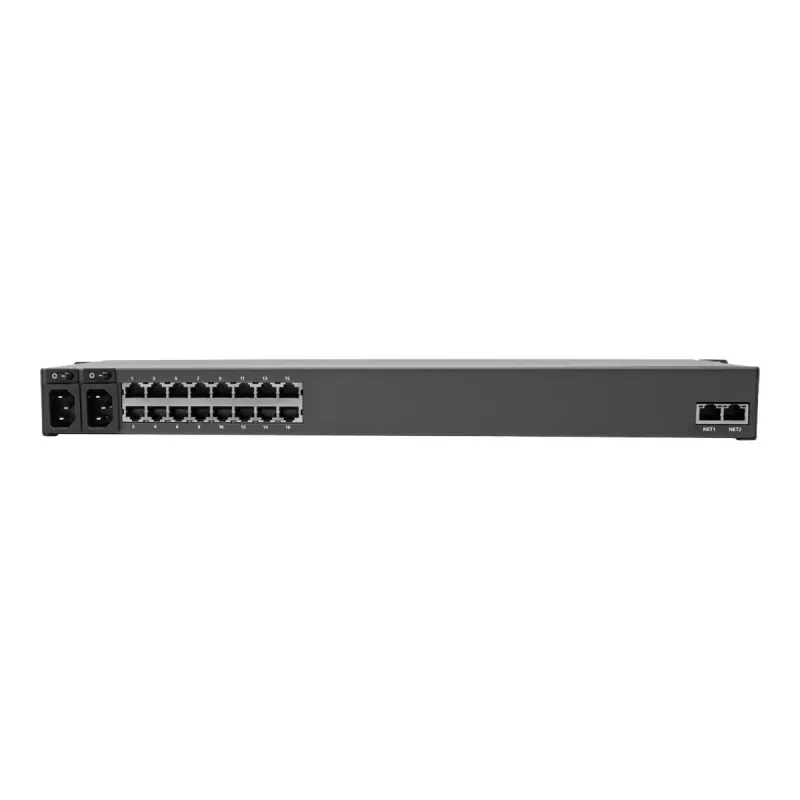 Tripp Lite Series Servidor de consola serie de 16 puertos, puertos USB (2)