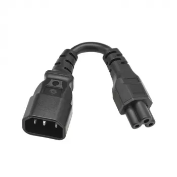 Eaton Tripp Lite Series Cable de alimentación - IEC C14 a IEC C5 - 0,15 m - Negro