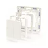 Shelly Plug & Play BLU Wall Switch 4 Adaptador Legrand y Shelly Blanco