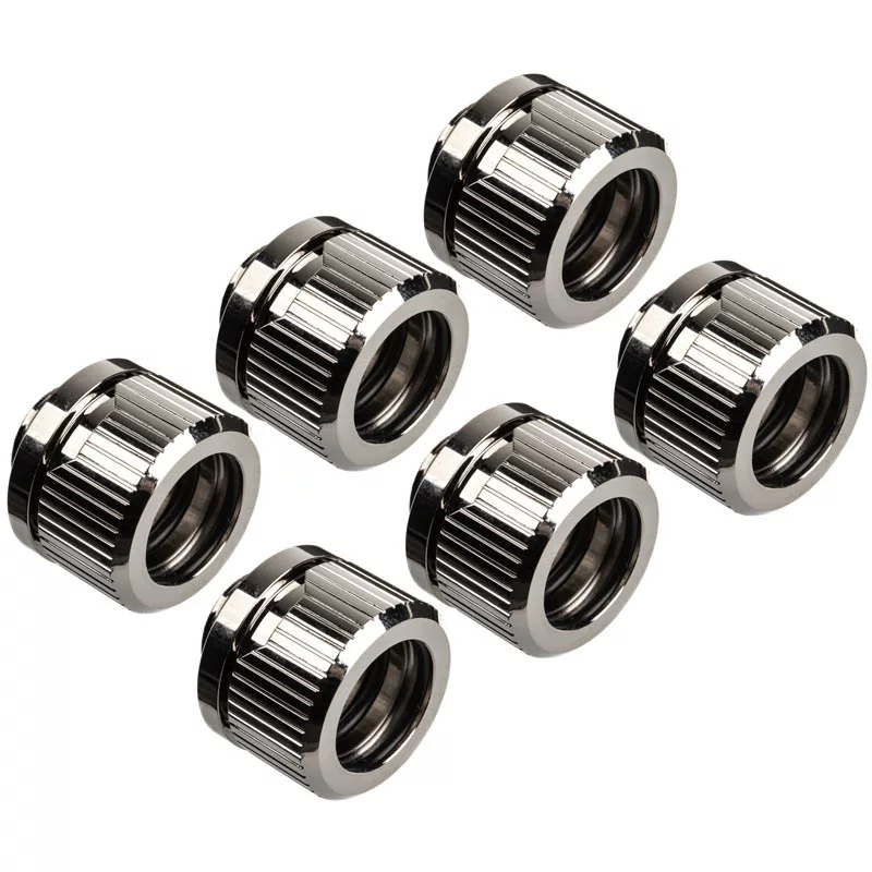 EK Water Blocks EK-Quantum Torque HDC 14 - pack de 6, Plata