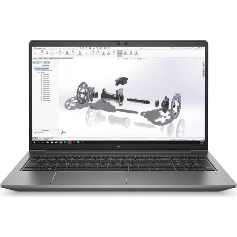 HP ZBook Power G7 15,6 pulgadas FHD Portátil, Intel Core i7-10750H, 32GB RAM, 1TB SSD, NVIDIA Quadro T1000, Windows 10 Pro (reacondicionado)