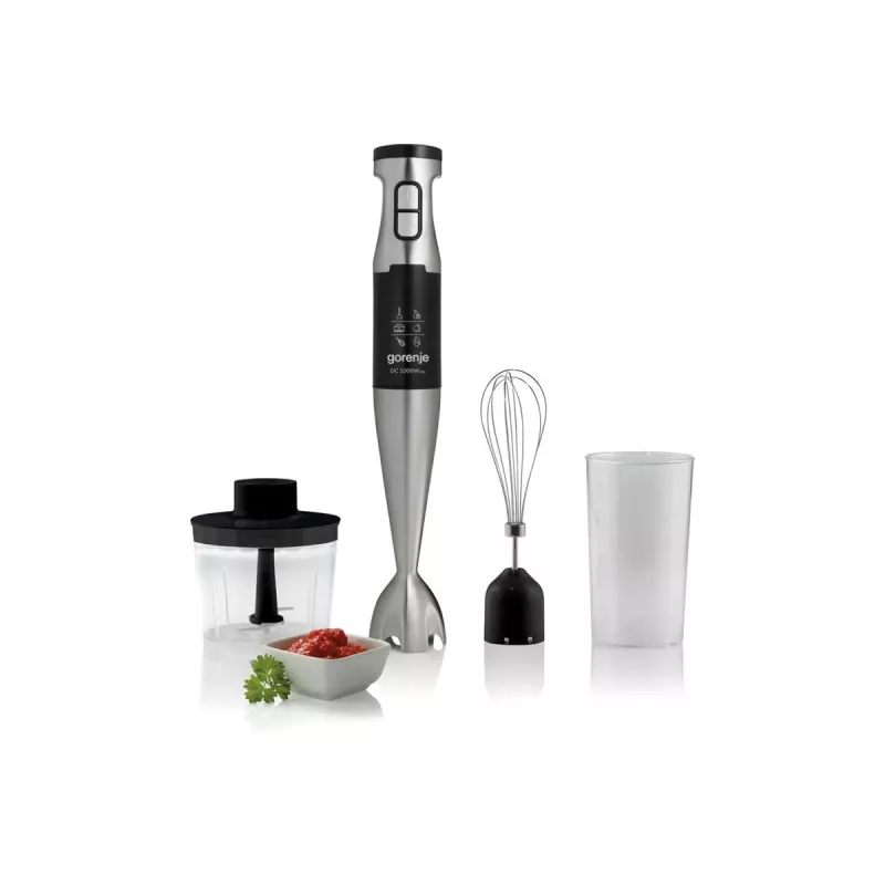 Gorenje batidora de brazo HBX1000E 1000W negro recipiente de plástico 0,5L