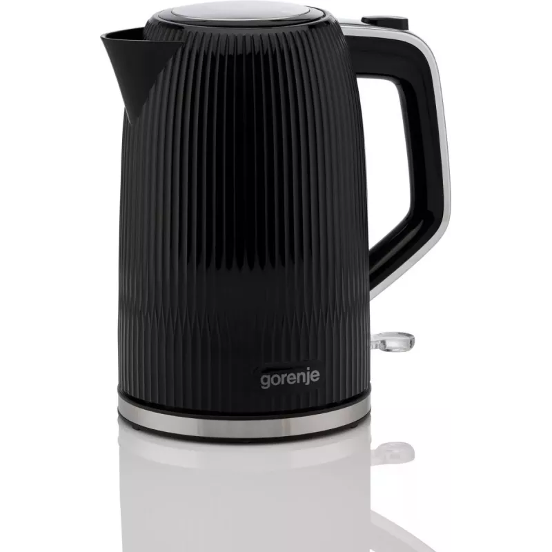 Gorenje K17DPB hervidor de agua 1,7L 2200W negro plástico/acero inoxidable