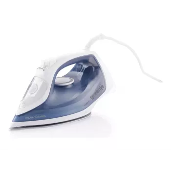 Gorenje SIK2200WB plancha de vapor, 2200W, depósito 450ml, suela cerámica, azul/blanco