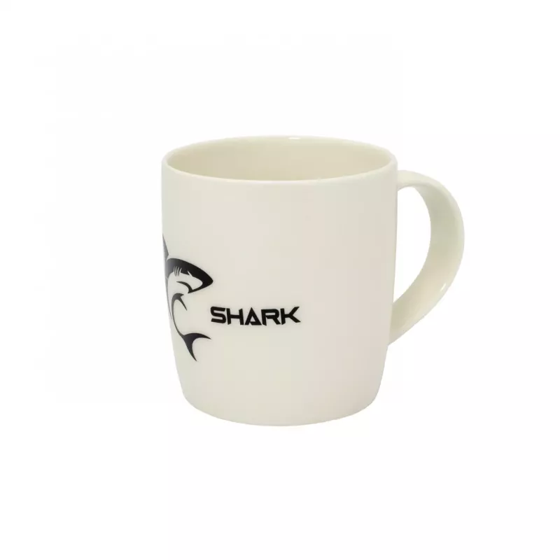 White Shark MUG 370 ml Taza Gaming Negra Cerámica