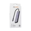 SBOX H-999 hub USB-C 7 en 1 Space Gray