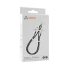 SBOX LANYARD BLACK cable USB-C a USB-C 1,5 m negro