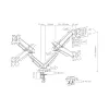 White Shark KHUFU-II GMS-3211 / Soporte de escritorio para 2 monitores