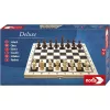 SIMBA-DICKIE Deluxe Wooden Chess Set - caja de ajedrez plegable con piezas Staunton ponderadas