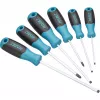 HAZET Juego de destornilladores 811/6, 6 piezas, azul/negro, antideslizante