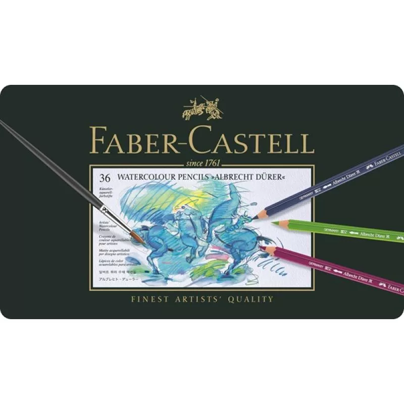 Faber-Castell Albrecht Dürer Lápices acuarelables, juego de 36 (117536)