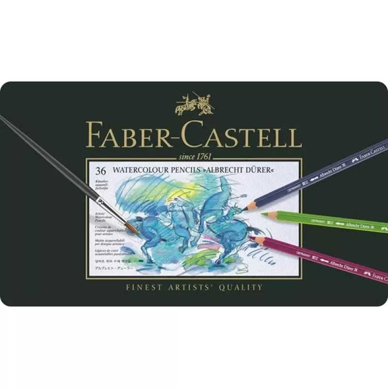 Faber-Castell Albrecht Dürer Lápices acuarelables, juego de 36 (117536)