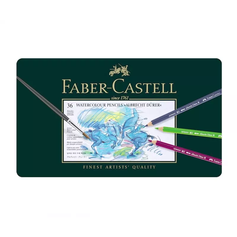 Faber-Castell Albrecht Dürer Lápices acuarelables, juego de 36 (117536)