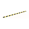 Durable S10 Protector de cables, PVC, negro/amarillo, plano, 1000 mm, 40 mm