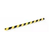 Durable S32R pasacables de suelo, PVC, negro/amarillo, redondeado, 1000 mm