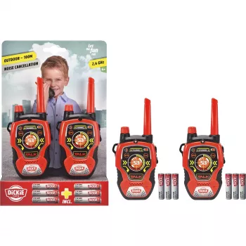 Dickie Walkie Talkie Fun 2,4 GHz set de 2 201118195