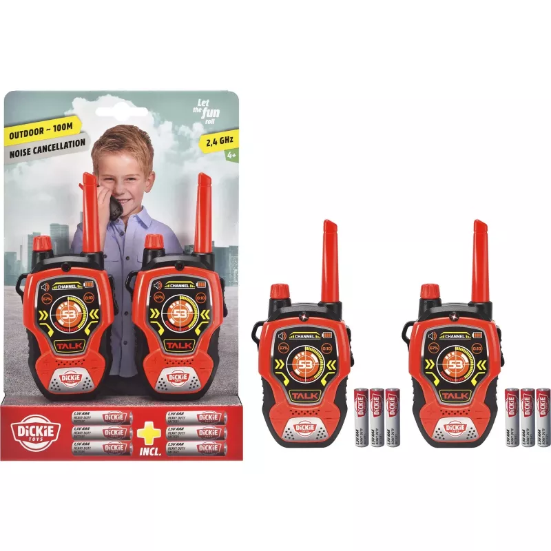 Dickie Walkie Talkie Fun 2,4 GHz set de 2 201118195