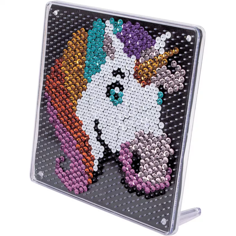 SIMBA-DICKIE Art & Fun Kit de manualidades unicornio con lentejuelas