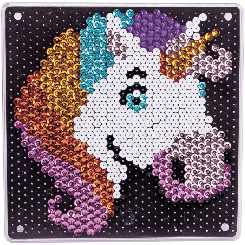 SIMBA-DICKIE Art & Fun Kit de manualidades unicornio con lentejuelas