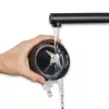 SEVERIN SM 3724 Espumador y calentador de leche automático, 500 W, acero inoxidable, negro