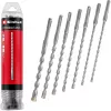 EINHELL-KWB Juego de brocas para martillo SDS-plus, Ø 6-14 mm (7 piezas, 210 mm)