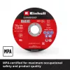 EINHELL-KWB Disco de corte fino, Ø 115 x 1,0 mm, 5 unidades (para amoladora angular)