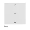 Berker 85241189 tecla basculante para persianas S.1/B.3/B.7 blanco polar brillante