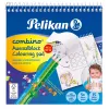 Pelikan 811231 Set de libro para colorear, 15 páginas, niños/niñas, lápices de colores incluidos, set de dibujos para colorear