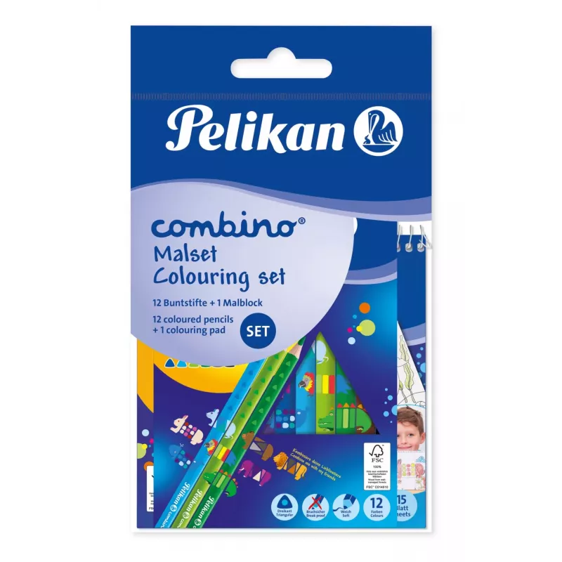Pelikan 812726 Rotuladores de fibra, multicolor, pack de 12