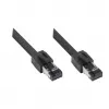 GoodConnections RNS® cable de red Cat.8.1 S/FTP, 0,5 m, negro, LSZH, 40 Gbit/s, 2000 MHz