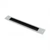GoodConnections Brush Strip 380 mm x 57 mm para armario de pared 19 inch Good Connections® FLAT-Pack (GC-RFxxxG), gris claro (RAL7035)