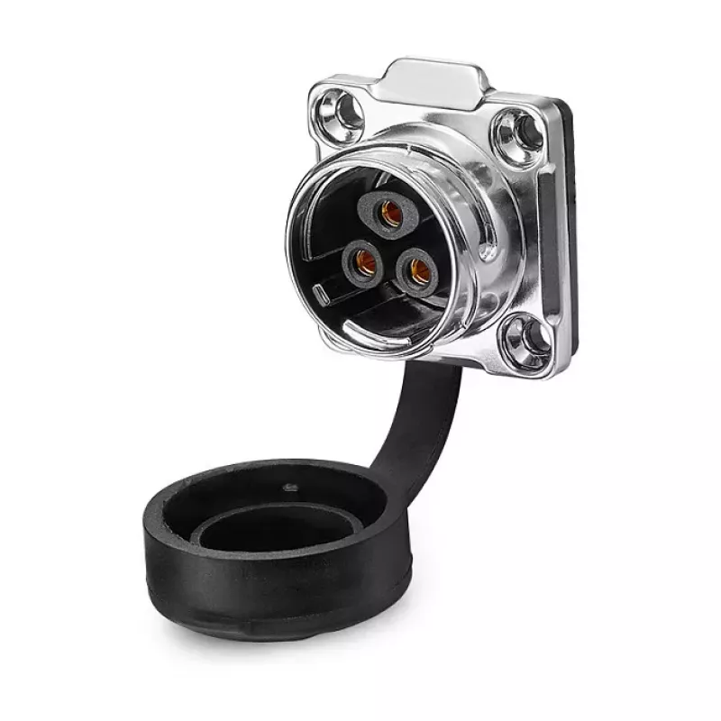 GoodConnections GC IC03-20P302 conector industrial hembra S3 Power 3 polos IP67