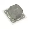 GoodConnections toma de red de pared Cat.6A 2xRJ45 apantallada empotrada entrada de cable vertical blanco señal RAL9003