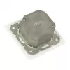 GoodConnections toma de red de pared Cat.6, 2xRJ45, apantallada, de superficie, blanco perla RAL1013, GC-N0027