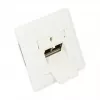 GoodConnections toma de red de pared Cat.6, 2xRJ45, apantallada, de superficie, blanco perla RAL1013, GC-N0027
