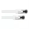 GoodConnections RNS® Cable de red Cat.8.1 S/FTP, PiMF, LSZH, 2000MHz, 40Gbit/s, Blanco, 0,5m