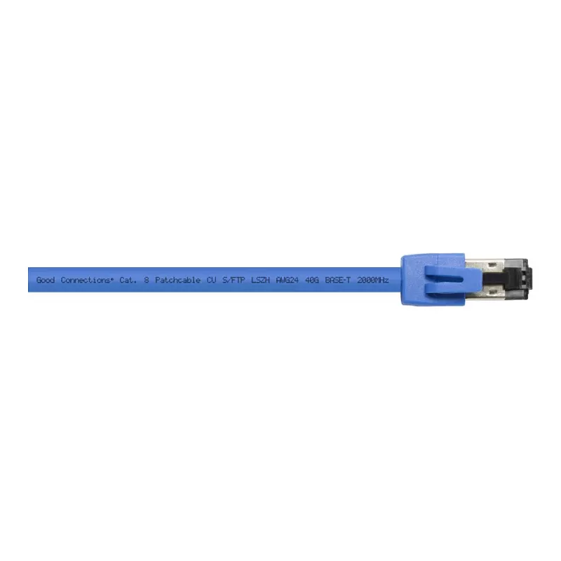 GoodConnections RNS® cable de red Cat.8.1 S/FTP PiMF LSZH 1,5 m azul